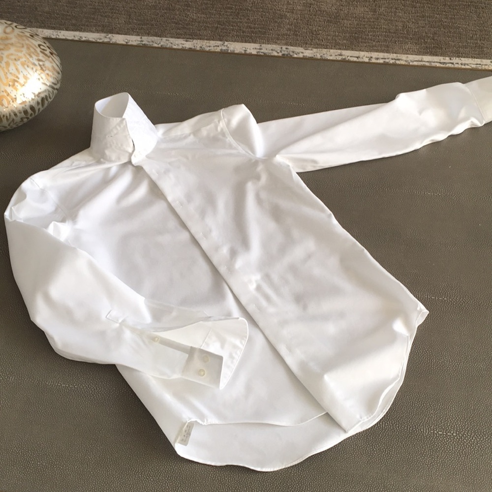 Ck Calvin Klein white buttoned down shirt!